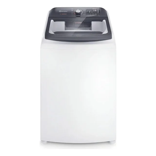 ✨Máquina De Lavar 15kg Electrolux Premium Care Com Cesto Inox, Jet&clean E Time Control Lec15 127v Branco
