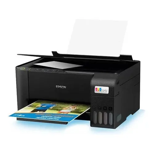 ✨ Impressora 3x1 Multifuncional Epson Ecotank L3250 Wifi Biv Cor Preto 100V/240V