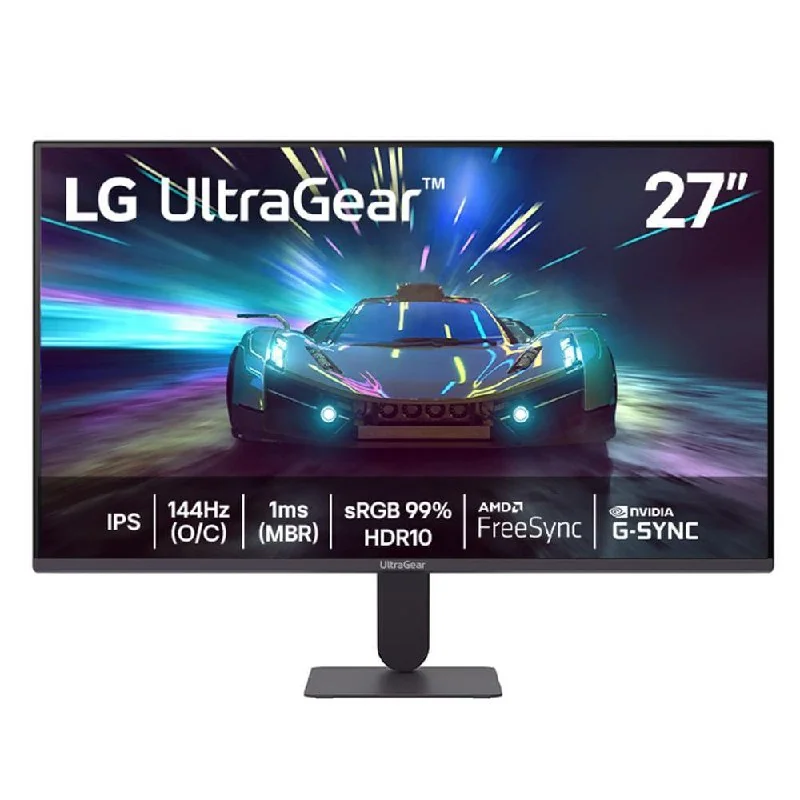 ✨Monitor Gamer UltraGear™ 27" LG Full HD, 144Hz, 1ms com 15000:1 de Contraste - 27G411A-B