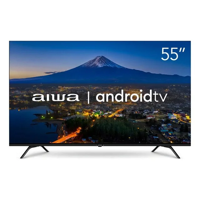 ✨ Smart Tv Aiwa 55 Android 4k Borda Ultrafina Dolby Vision&atmos Aws-tv-55-bl-01-a