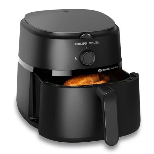 ✨ Philips Walita Fritadeira Airfryer Série 1000 4,2L, Preta, 110V