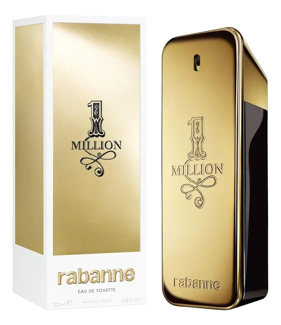 ✨ Perfume Rabane 1 Million Eau De Toilette 200ml Masculino