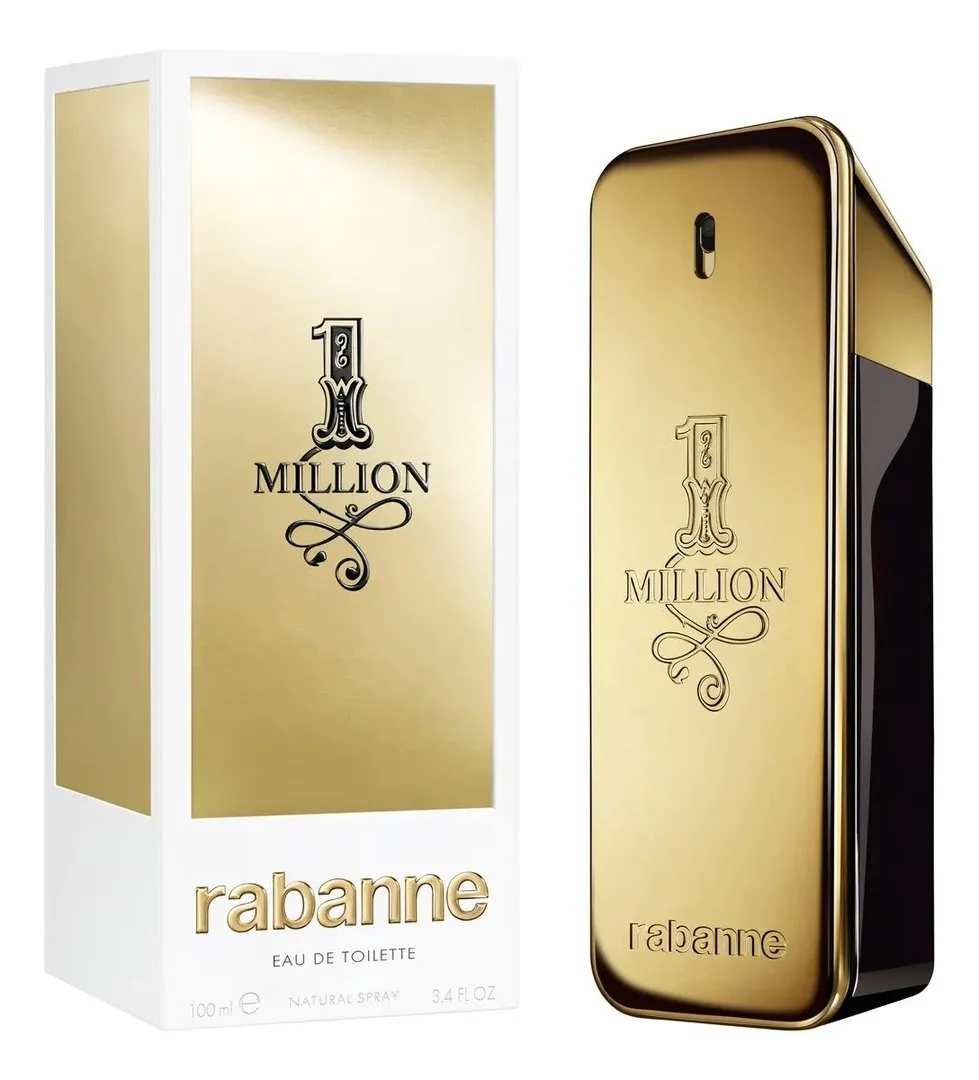 ✨ Perfume Rabanne 1 Million Eau de Toilette 100 ml masculino