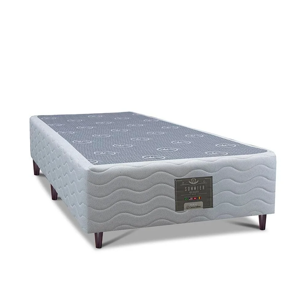 ✨Base Box para Colchão Solteiro Cama inBox Moderne 26x88x188cm