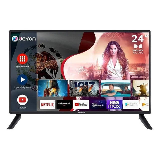 ✨Smart Tv 24 Led Hd Weyon Android 14 Tv Hdmi Usb Wifi 100/240v
