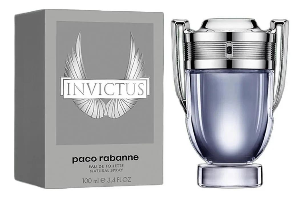 ✨ Invictus Paco Rabanne Eau De Toilette - Perfume Masculino 100ml Única