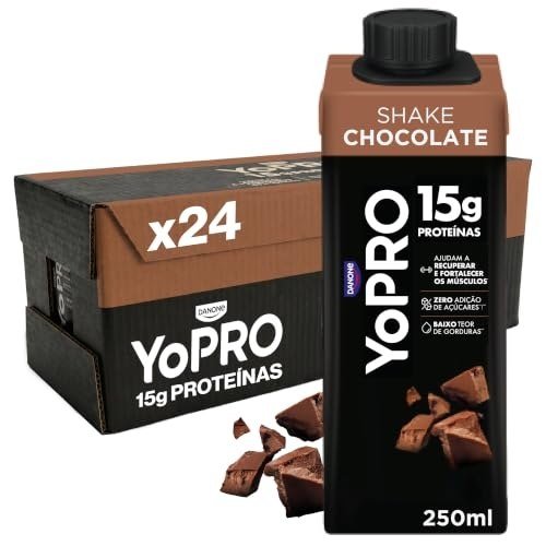 ✨ Pack YoPRO Bebida Láctea UHT Chocolate 15g de proteínas 250ml - 24 unidades