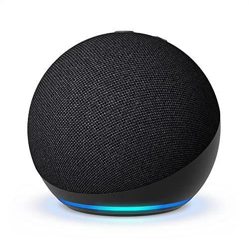 ✨ Echo Dot (Geração mais recente) | Smart speaker com Alexa, som vibrante e potente, Wi-Fi e Bluetooth | Cor Preta, com Acesso Antecipado à Alexa+