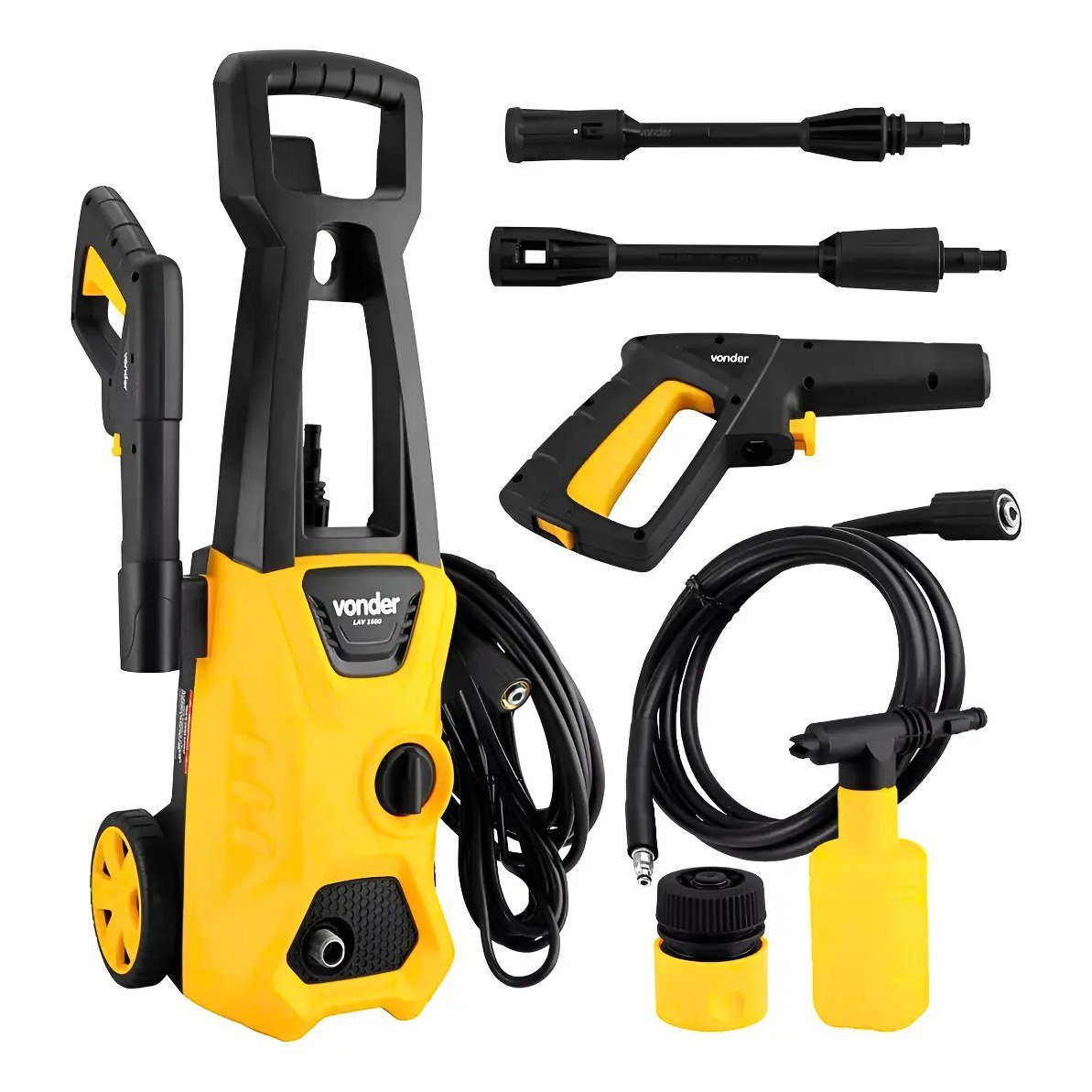 ✨ Lavadora De Alta Pressão Lav 1600, 1.600 Lbf/pol² Vonder