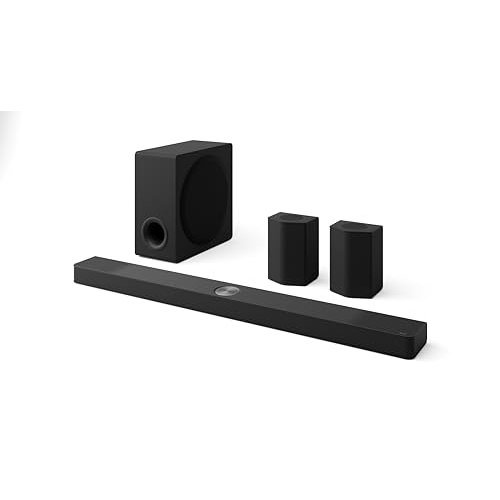 ✨ Home Teather Soundbar LG 810W RMS, Dolby Atmos, 9.1.5 Canais, Caixas de Som Traseiras - S95TR