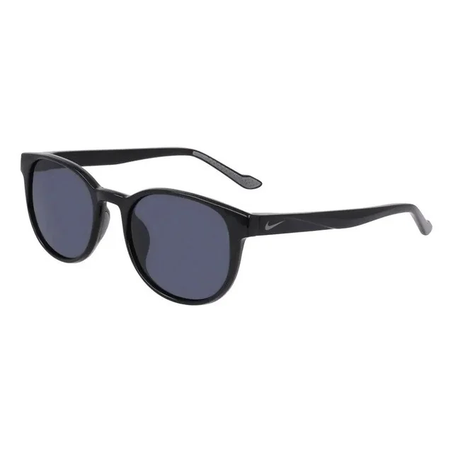 ✨ Óculos De Sol Nike Temper Flow If1101x Black Liso Black Preto