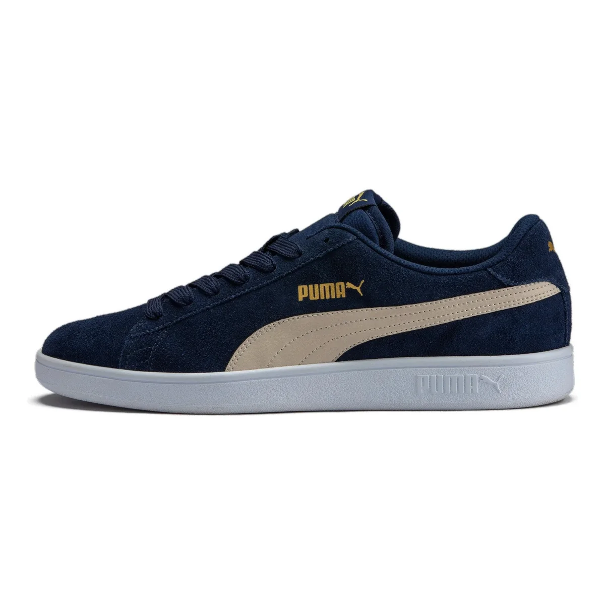 ✨ Tênis Smash V2 Puma Azul E Dourado 39 Br