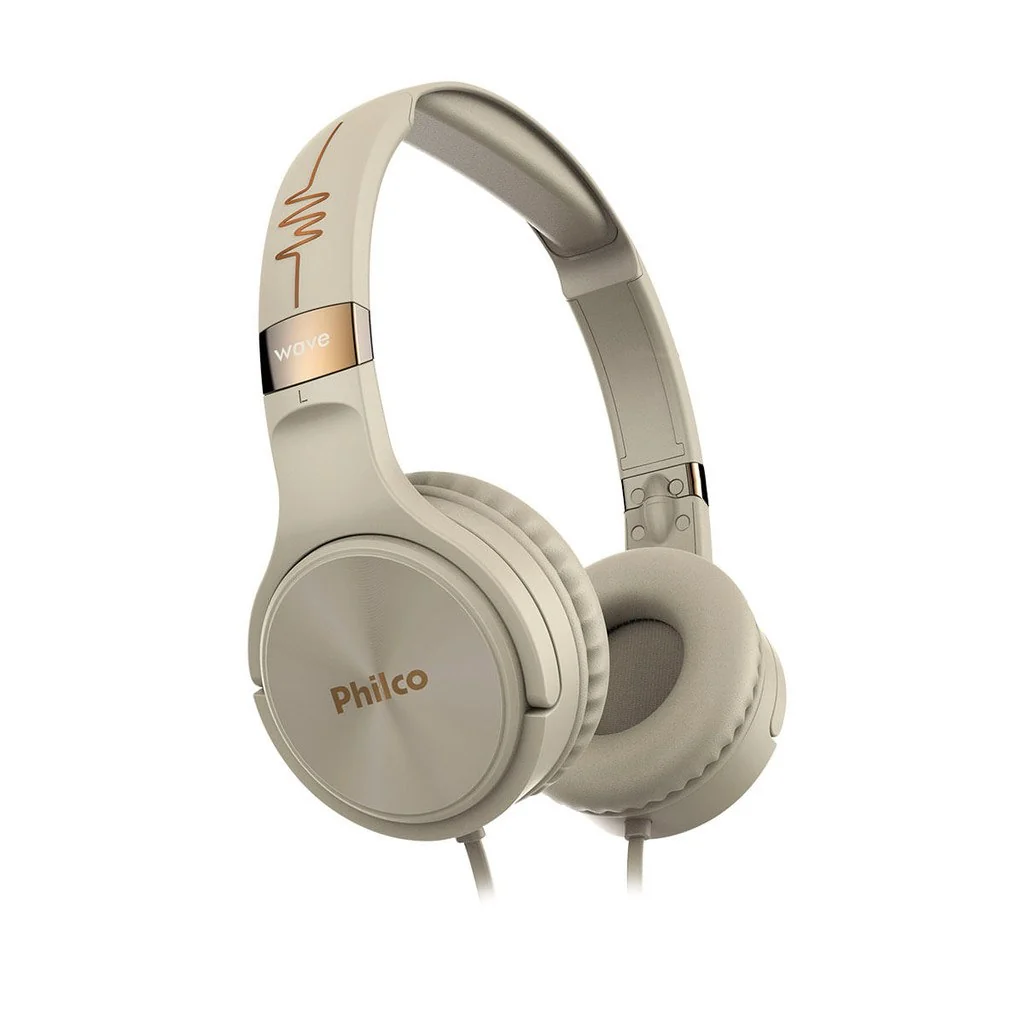 ✨Fone de Ouvido Philco PFO02G Wave Flat