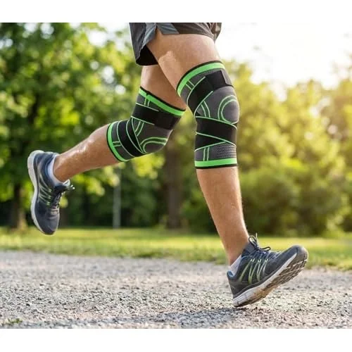 ✨ Joelheira de Compressão Ortopédica Profissional para Articulação e Joelho, Suporte de Estabilização para Recuperação Muscular, Alívio de Dor, Lesões, ...