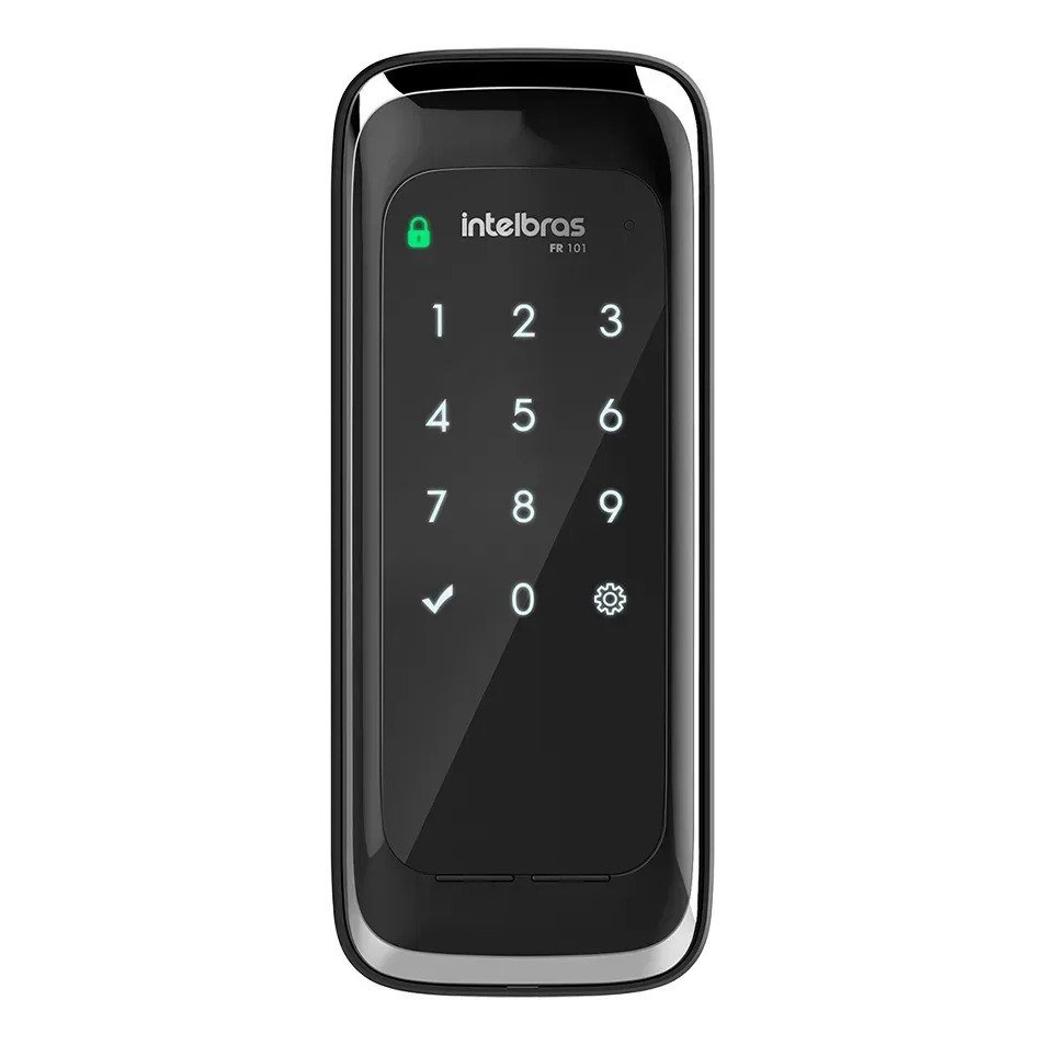 ✨ Fechadura Digital De Sobrepor Intelbras Fr 101