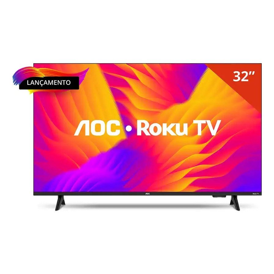 ✨ Smart Tv Aoc Dled 32 Wi-fi Roku Tv Quad Core 32s5155/78g