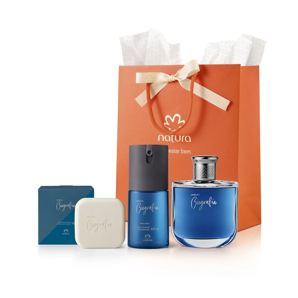 ✨Presente Natura Biografia (3 produtos)