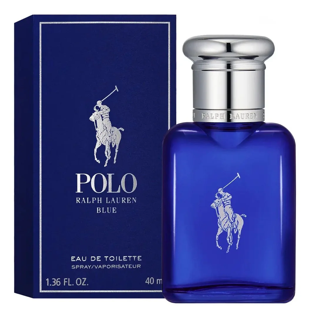 ✨Perfume Masculino Eau De Toilette Ralph Lauren Polo Blue 40 Ml