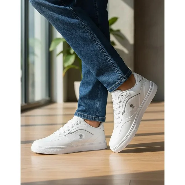 ✨ Tênis Casual Street Polo Wear Branco 42 Br