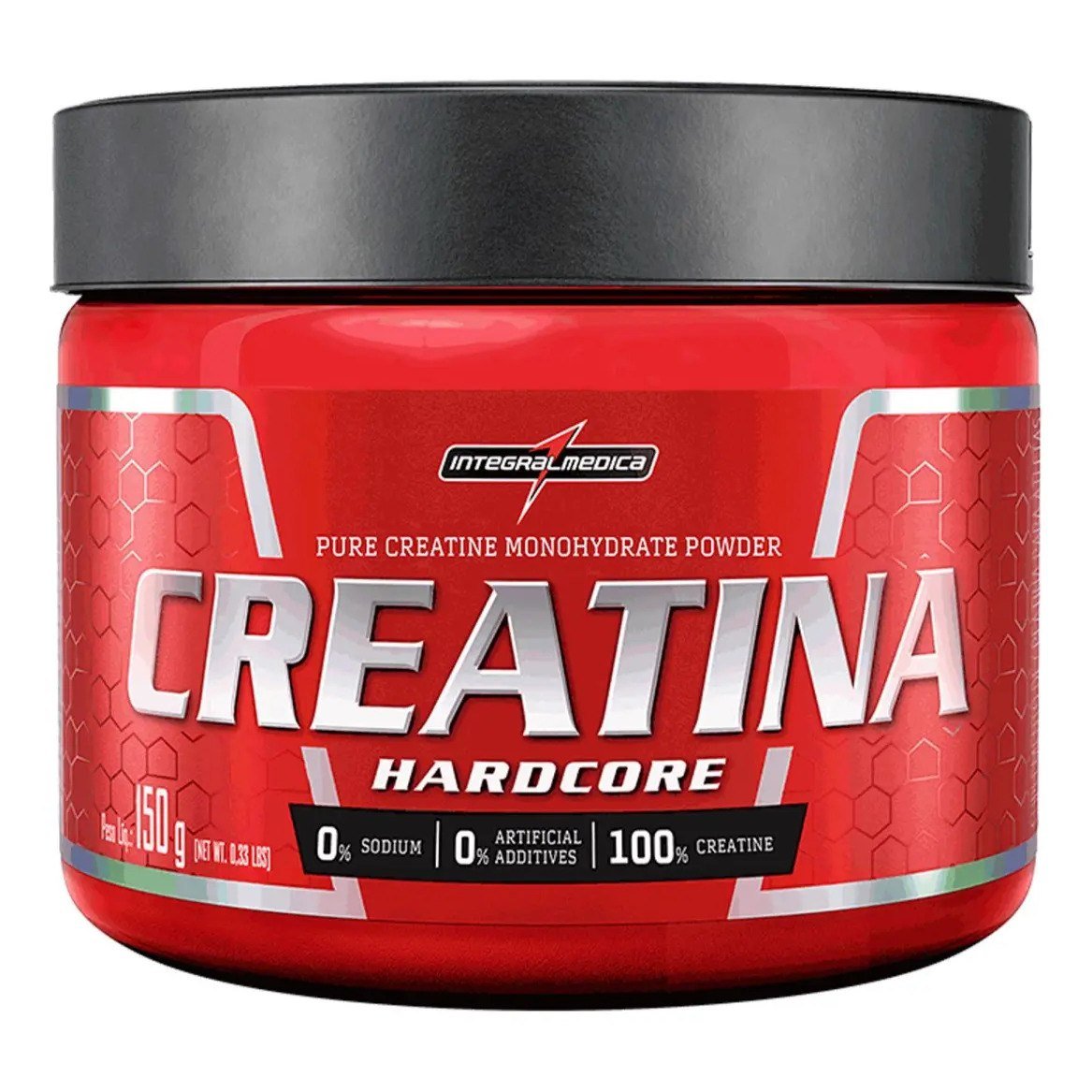 ✨ Creatina Integralmédica 150g Hardcore 100%Pura