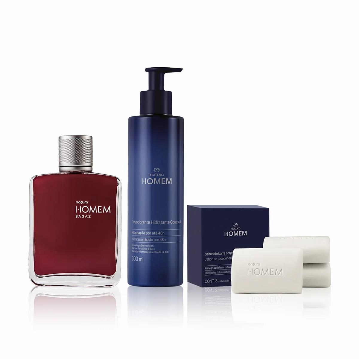 ✨Kit Natura Homem Sagaz (3 produtos)