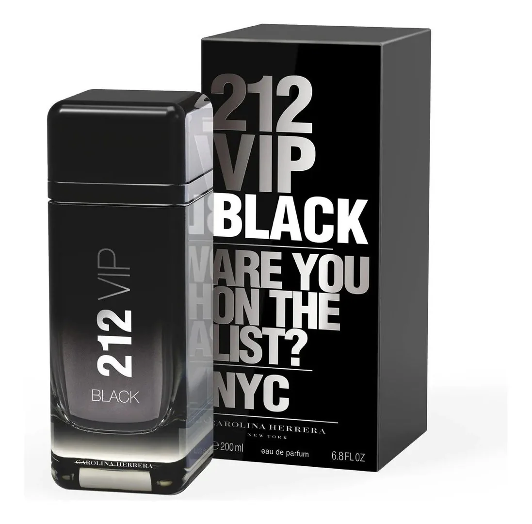 ✨ Carolina Herrera 212 Vip Black Eau De Parfum 200ml