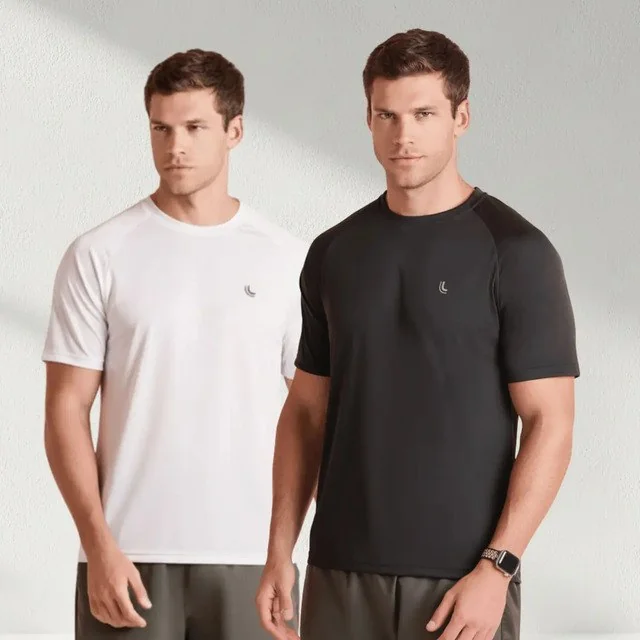 ✨ Kit 2 Camisetas Masculina Dryfit Lupo Premium Exercícios