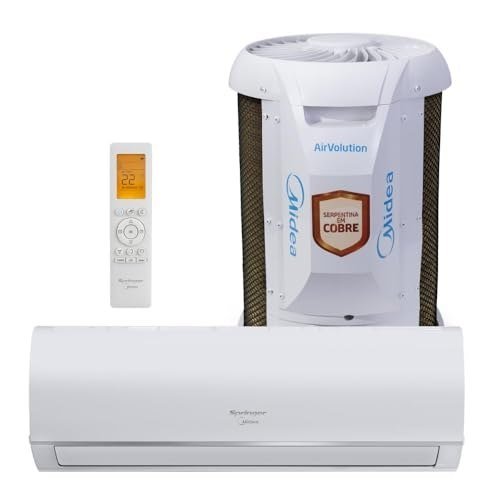 ✨ Ar Condicionado Split Hi Wall Springer Midea AirVolution 22000 BTU/h Frio 42AFFCI22S5-220 Volts