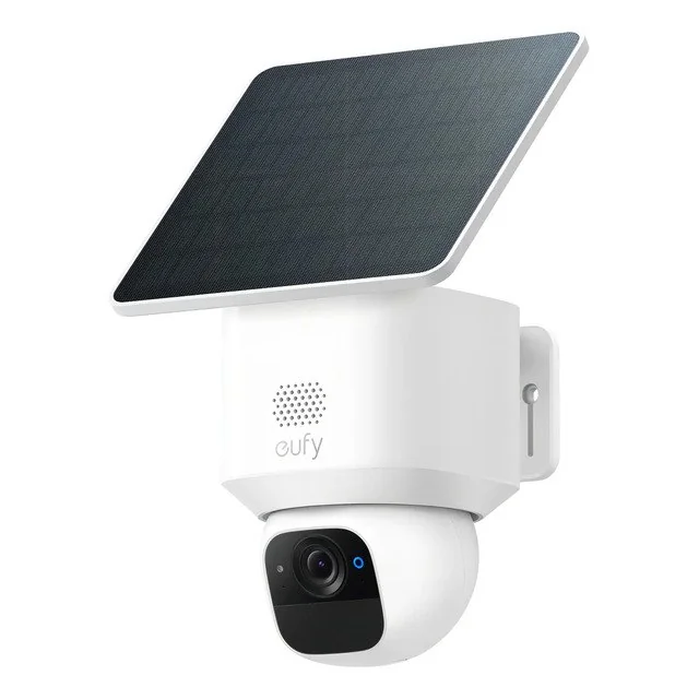✨Câmera De Segurança Eufy E30 2k(4mp) Externa Solar Wi-fi Sem Fio 360° Visão Noturna Colorida Rastreamento Ia Ip65 À... Branco