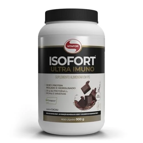 ✨ Vitafor - Isofort Ultra Imuno - 900g - Cacau