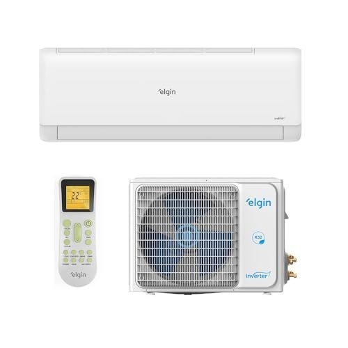 ✨ Ar-Condicionado Split HW Inverter Elgin Eco III Wi-Fi 9.000 BTUs R-32 Quente/Frio 220V
