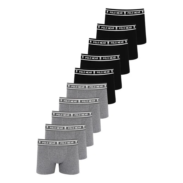 ✨ Kit 10 Cuecas Algodão Polo Wear Sortido