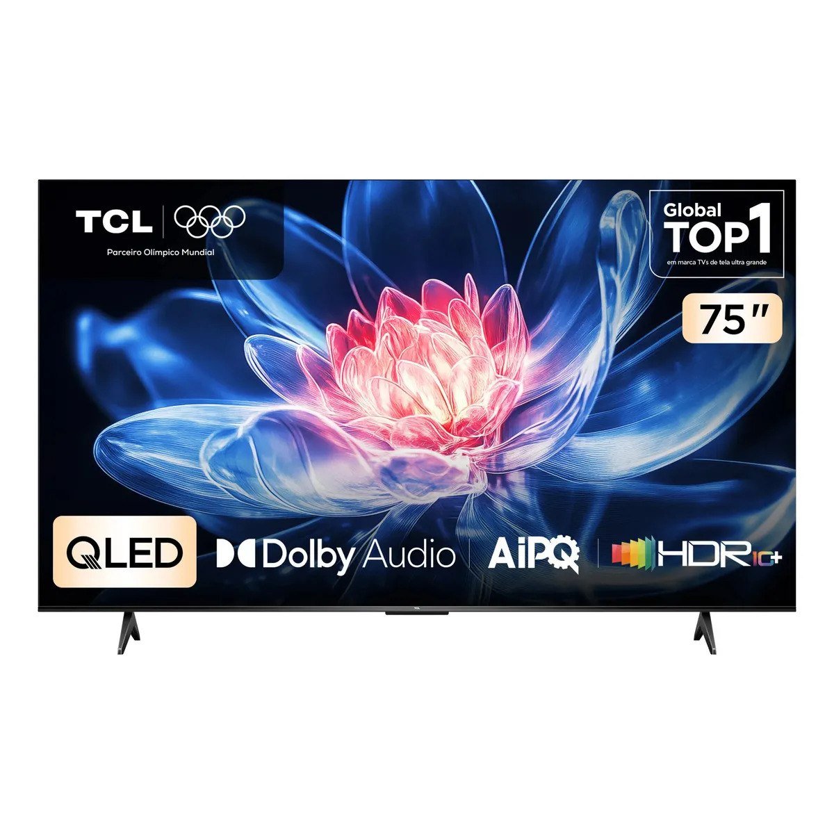 ✨ Smart Tv Tcl 75 Polegadas Qled 4k T6c Wifi Bluetooth Google Tv Tela Hva E Hdr10+ 75t6c