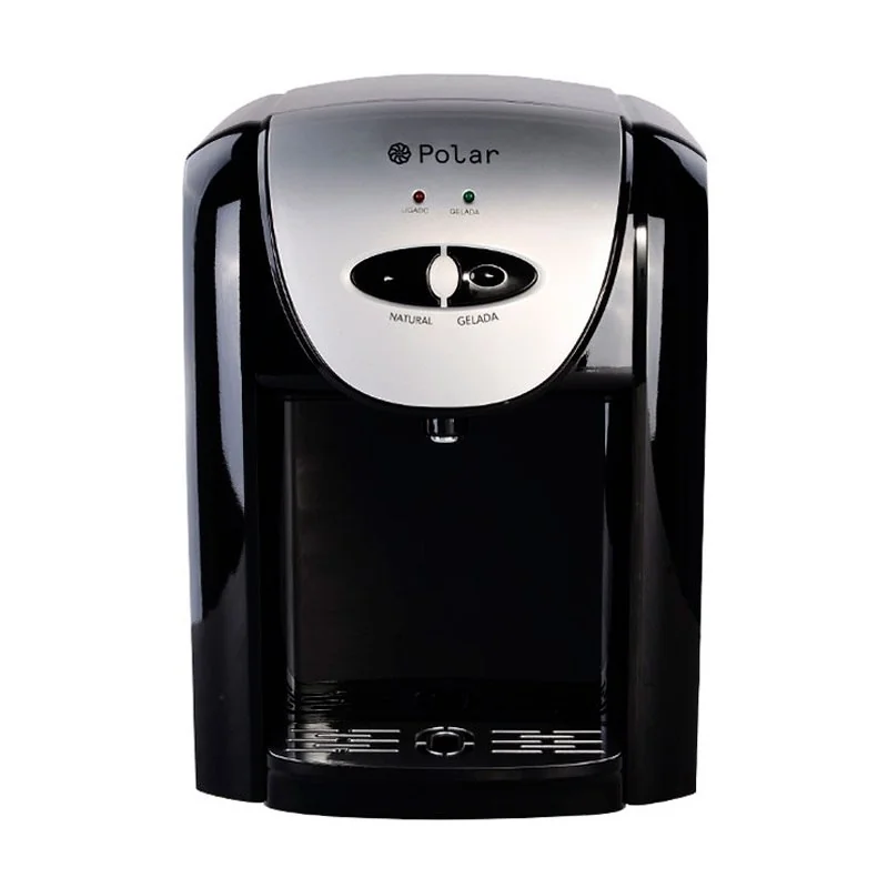 ✨Purificador De Agua Eletrônico Polar Preto - Natural e Gelada