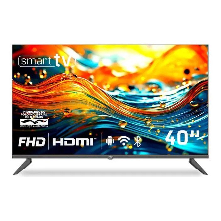 ✨ Smart Tv Hq 40  Full Hd Android 12 Slim Hqs40nkhm