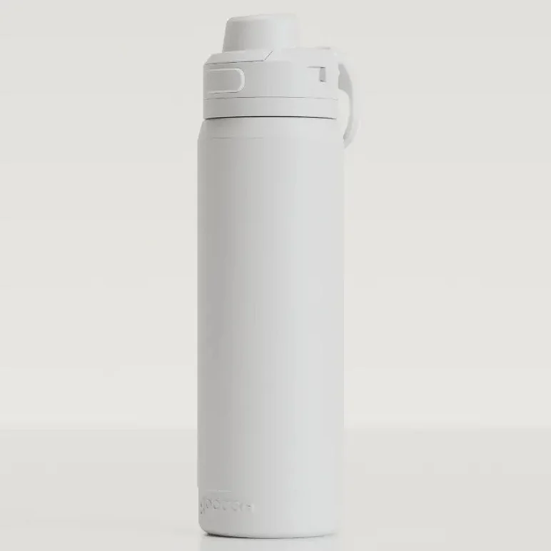 ✨ Gocase Garrafa Flip Pro Inox 750ml Tampa Automática + Canudo