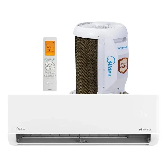 ✨ Ar-condicionado Split 12.000 Btus Ai Airvolution Frio Midea Branco 220v
